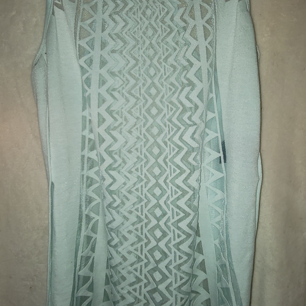Mossimo Supply Co. Blue Lace Top